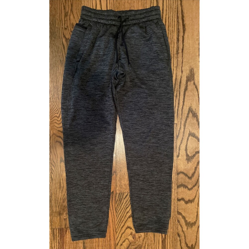Men's Under Amour Loose Jogger Active Pants Heather Black Gray  - Size Small